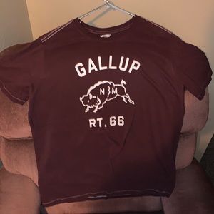 Gallup NM Arizona Jean Co. Mens Maroon T Shirt Size XXL